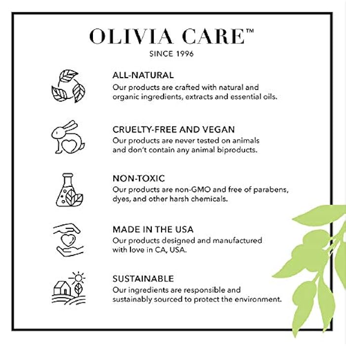Olivia Care Daily Brightening Facial Cleanser - Natural Moisturize, Hydrate, Cleanse - Brighten Age Spot, Tighter & Soothe Skin - Antioxidants - All Skin Types. Evens Complexation - 8 FL OZ (Rose Water) - Image 5