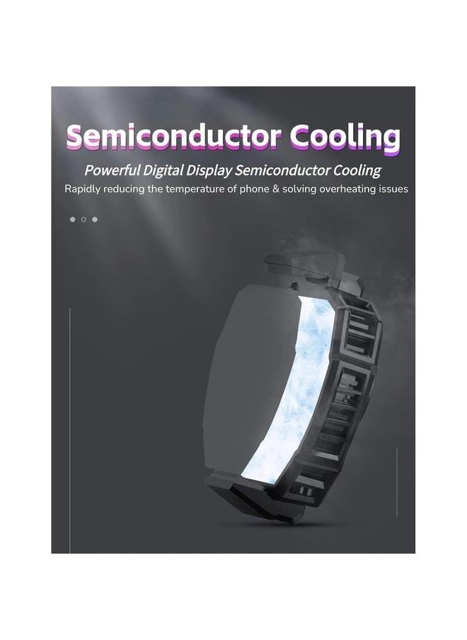 Semiconductor Mobile Phone Cooling Wired Radiator With Colourful Lights-Phone Cooler, Cellphone Radiator with Dual Semi-Conductor Cooling Chip, Mobile Phones (Digital display) - pzsku/Z85598AA1C30BDB9ED1BCZ/45/_/1733899374/bca2463b-c913-4b39-b16a-5d651d713f1c