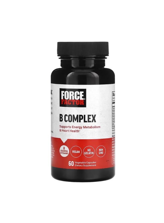فوريس فاكتور B Complex 60 Vegetable Capsules - Image 1