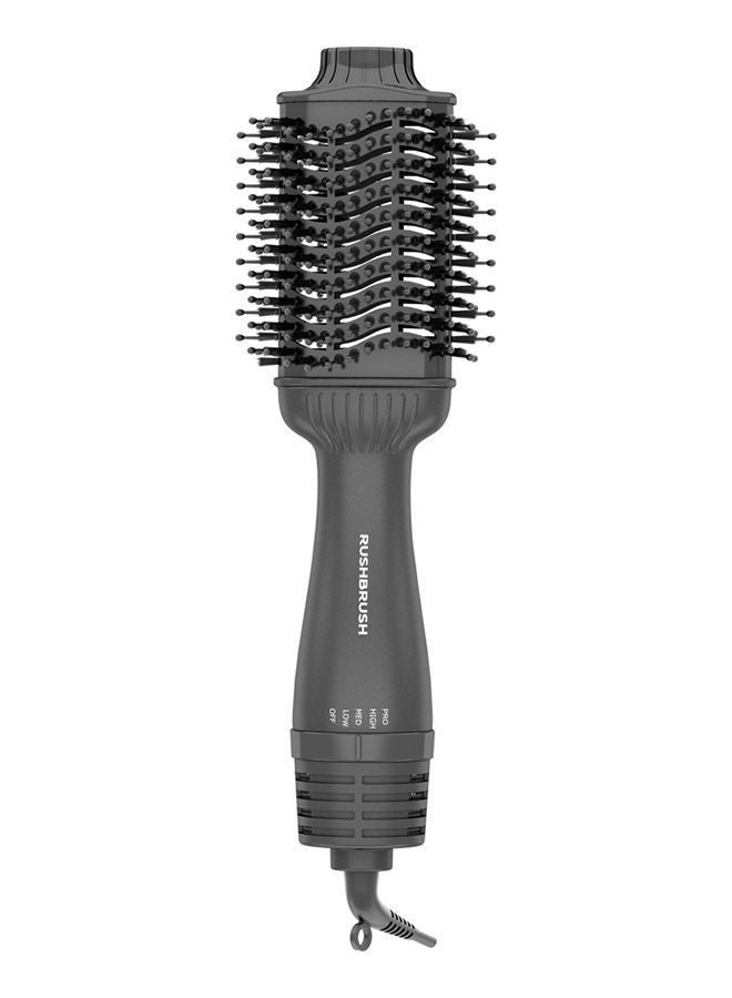 Rush Brush V3 Pro Hair Straightener - Black - Image 3