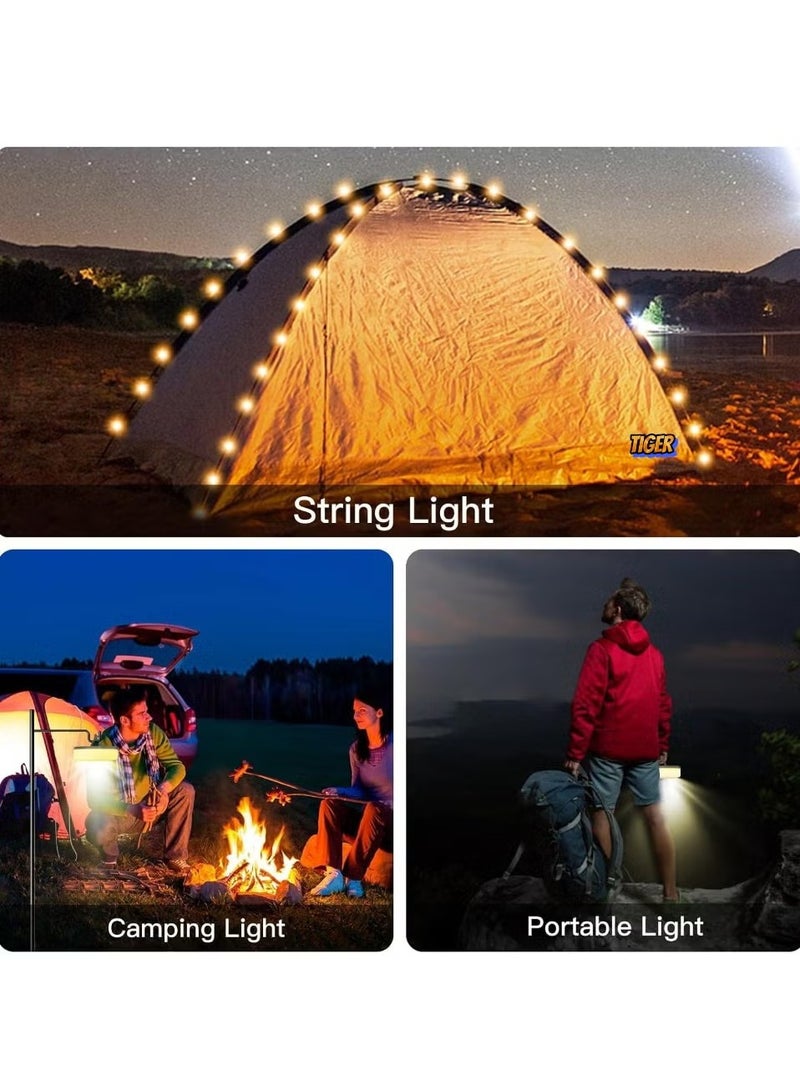 TIGER String Lights for Camping & Hiking – Waterproof, Battery Operated LED Lights, Outdoor Lights for Tent, Patio, Campground, Portable & Durable, Perfect for Adventure & Travel - Image 5