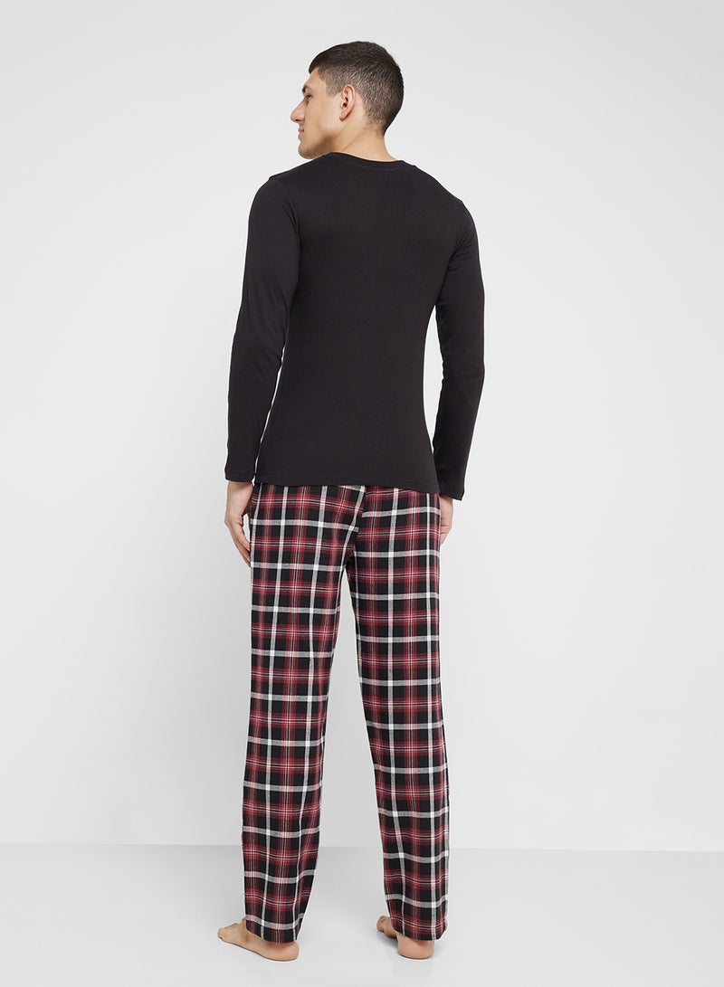 Robert Wood Nightwear T-Shirt & Pants Sets - Image 2