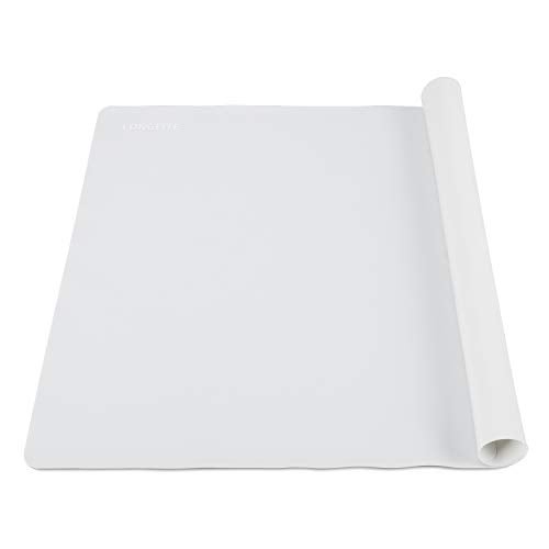 Miracle 24 X 20inch X-Large Reusable Silicone Table Mat Child Kids Dinner Placemat Desk Countertop Waterproof Protector Heat Insulation Kitchen Pastry Rolling Dough Pad Tool (Grey) - Image 3