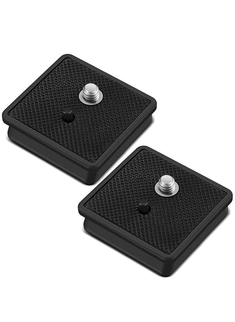 Y&D - 41 mm QR Release Plate Camera Tripod Ball Head Quick Replacement Compatible with Ambico V-0552 V-0554, Sunpak 7500 Pro 7500tm 7575, Kalimar Pro-tech V-40(2 Pieces) - Image 1