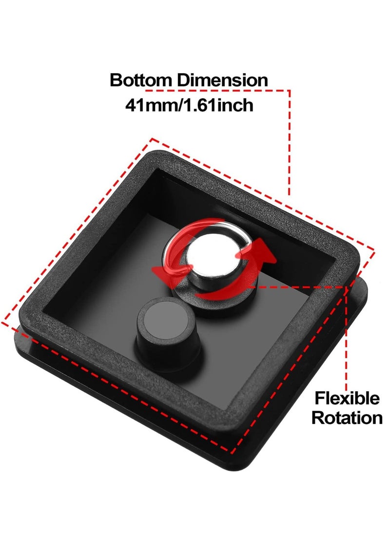 Y&D - 41 mm QR Release Plate Camera Tripod Ball Head Quick Replacement Compatible with Ambico V-0552 V-0554, Sunpak 7500 Pro 7500tm 7575, Kalimar Pro-tech V-40(2 Pieces) - Image 1