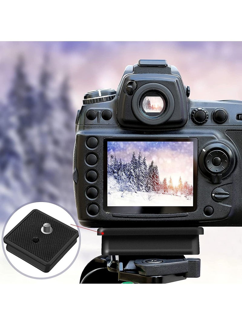 Y&D - 41 mm QR Release Plate Camera Tripod Ball Head Quick Replacement Compatible with Ambico V-0552 V-0554, Sunpak 7500 Pro 7500tm 7575, Kalimar Pro-tech V-40(2 Pieces) - Image 1