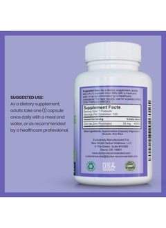 DOCTOR RECOMMENDED SUPPLEMENTS Zinc 50mg - Zinc Picolinate Immune Health Support Supplement 120 Veggie Capsules for Adults and Kids Vitamin, Well-Absorbed High Potency Pure Zinc Supplements - 50mg Per Serving  - Image 2