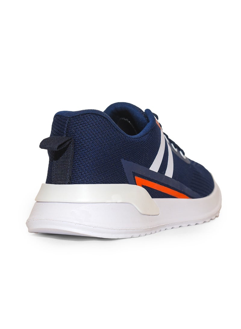 Desert Men's Sportive Knit Sneakers – Stylish Printed Design - Image 4