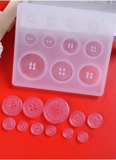 Graffiti Resin Shirt Buttons Silicone Mold  - Image 2