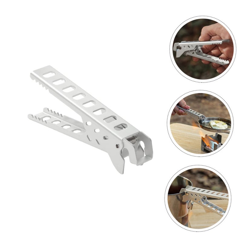 Lightweight Aluminum Pot Clamp for Hot Pots Outdoor Camping Cooking Safety Tool - Image 5
