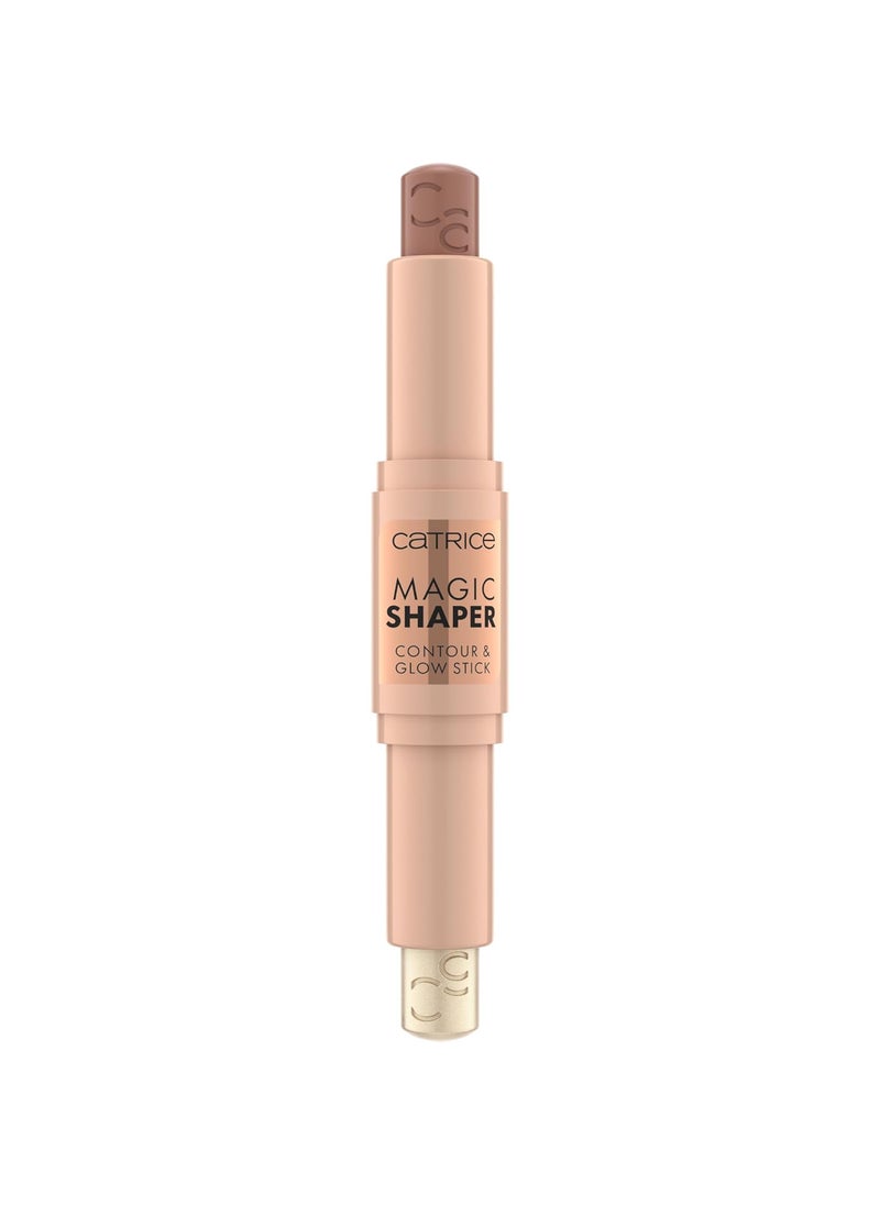 Catrice | Magic Shaper Contour & Glow Stick | 2-in-1 Matte Contour & Shimmering Highlight | Face Shaping & Brightening Make Up | Vegan & Cruelty Free | Without Parabens (20 | Medium)
