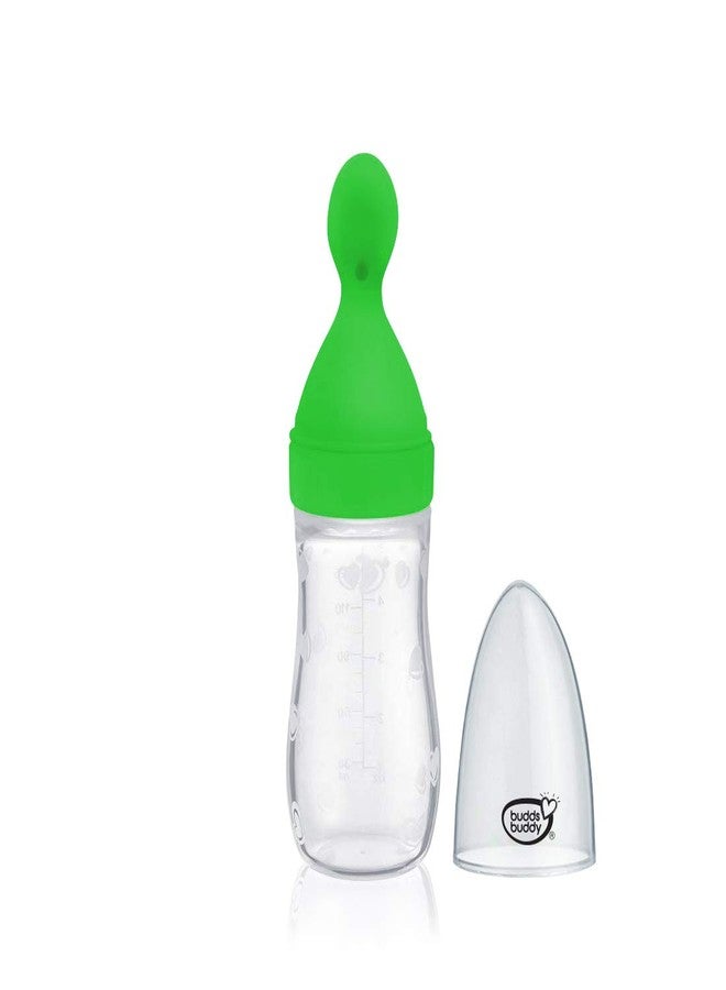 Buddsbuddy Silicone Cereal Feeder 125ml (Green) - Image 2