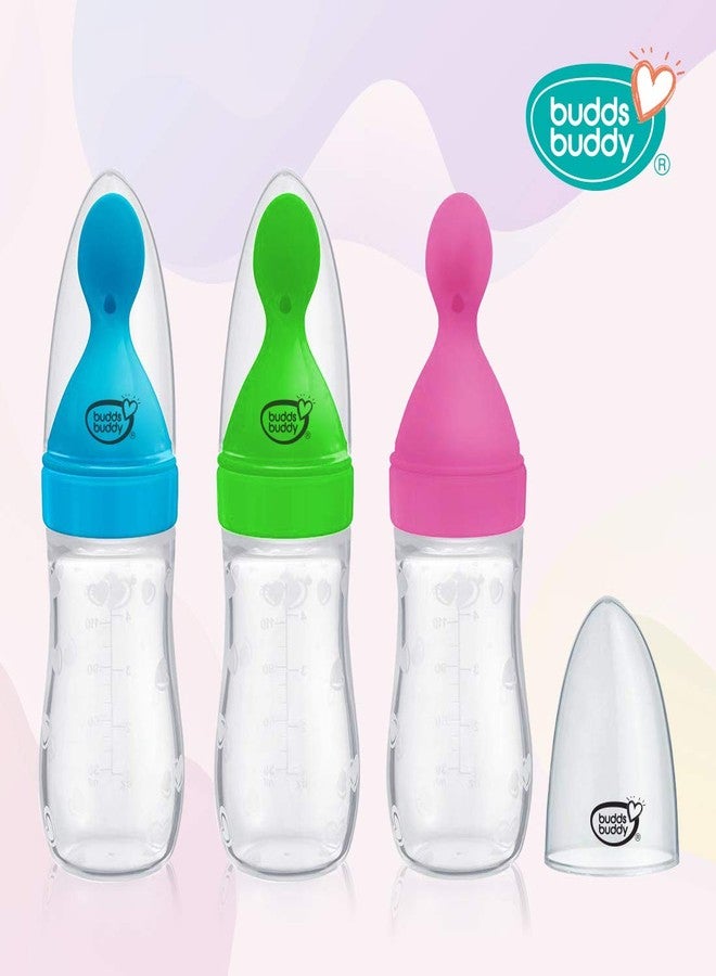 Buddsbuddy Silicone Cereal Feeder 125ml (Green) - Image 4