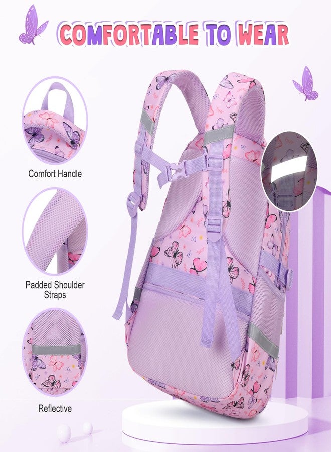DIGOBAY Backpack for Kids, Purple, Medium - Image 4