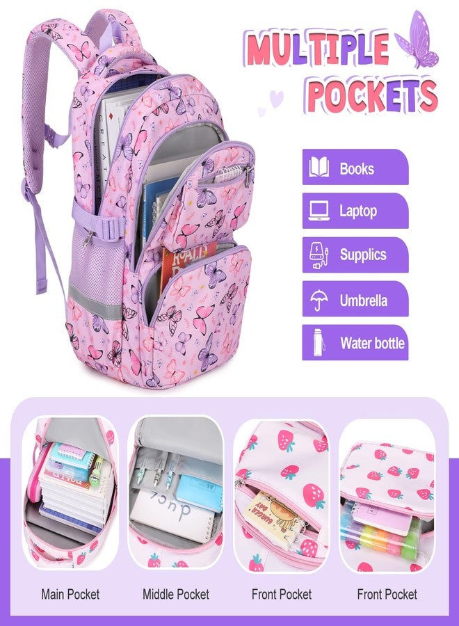 DIGOBAY Backpack for Kids, Purple, Medium - Image 3
