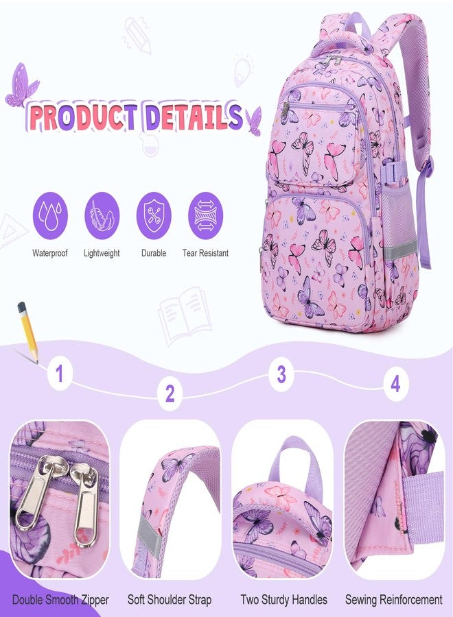DIGOBAY Backpack for Kids, Purple, Medium - Image 5