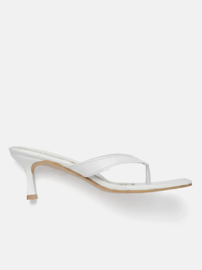 ZORIWORLD  Frost Women High Heel Thong Sandal 3 Inch Heeled Premium Vegan All Day Comfort For Casual Brunches, Festive Celebrations, Summer Looks for Women | Best Price UAE