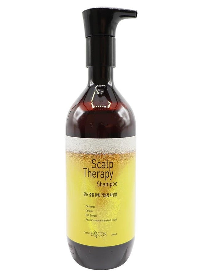 Dermo Encos Scalp Therapy Shampoo 10 fl oz (300 mL) / Clarifies Buildup, Balances Oil, Fuller-Looking Hair - Image 1