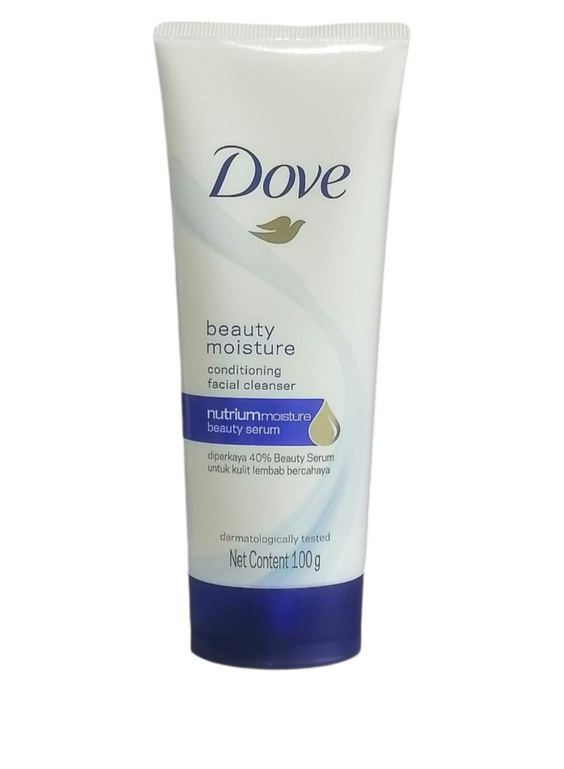 Dove Nutrium Moisture Conditioning Facial Cleanser Beauty Moisture 100g