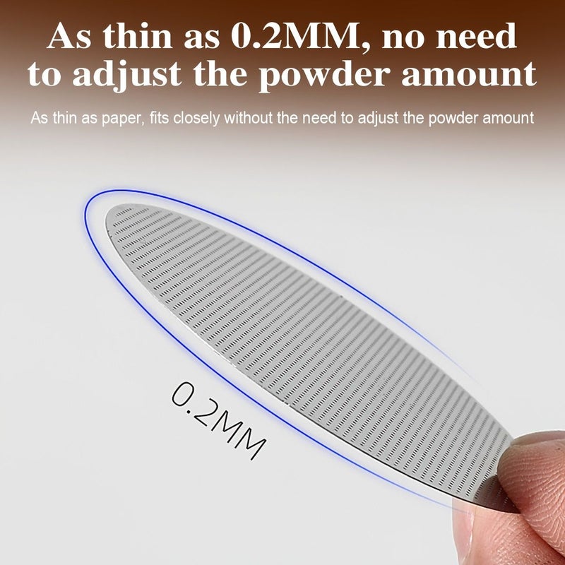 Stainless Steel Reusable Coffee Portafilter Puck Screen 58mm Espresso Filter Disc Mesh for Espresso Machine Accessories - Image 2