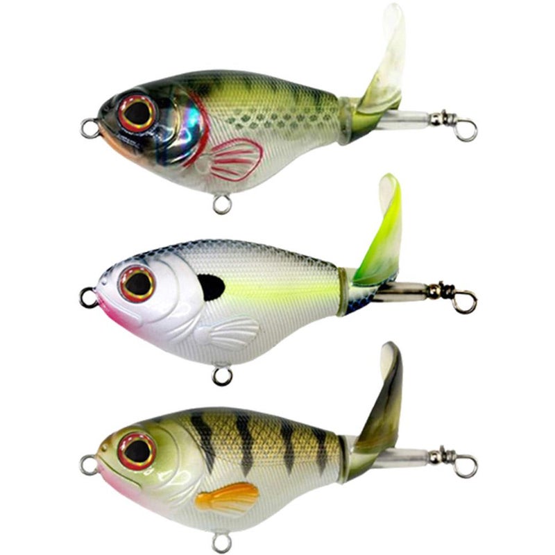 Lure propeller surface tractor 75mm/17g hard lure for mandarin fish - Image 4
