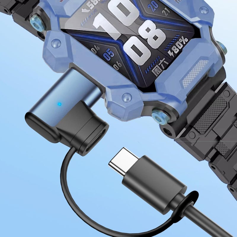 ordinarYone Smartwatch Charging Adapters For Z8A/Z7S/Z7A/Z7/Z6S/Z6A Popular Models Featuring Magnetic Attachment And Anti Loss Strap - Image 3
