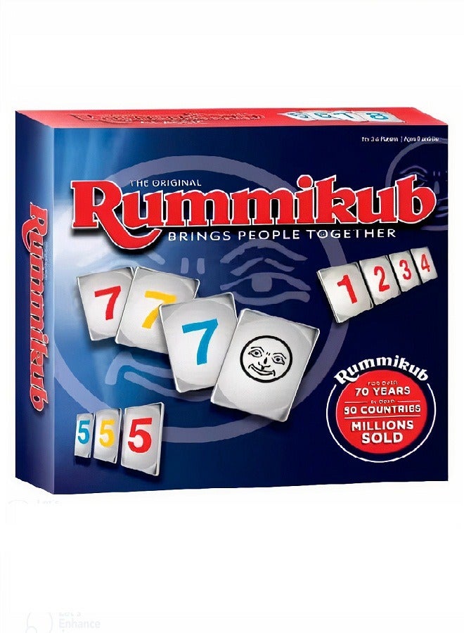 Rummikub Rummikub – Small Size in Classic Box | Compact Travel Edition 