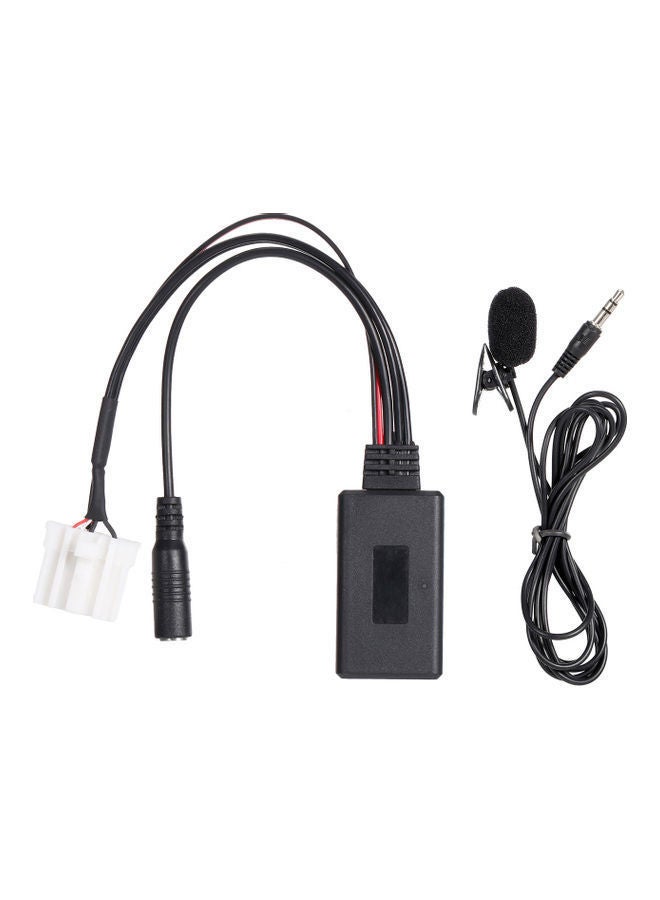NIBEMINENT Car Wire Microphone Hands Free Mic Adapter For Mazda  - Image 1
