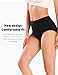 Molasus Incontinence Underwear for Women High Absorbency Period Leakproof 3 Pack Black 3XLarge - Image 4