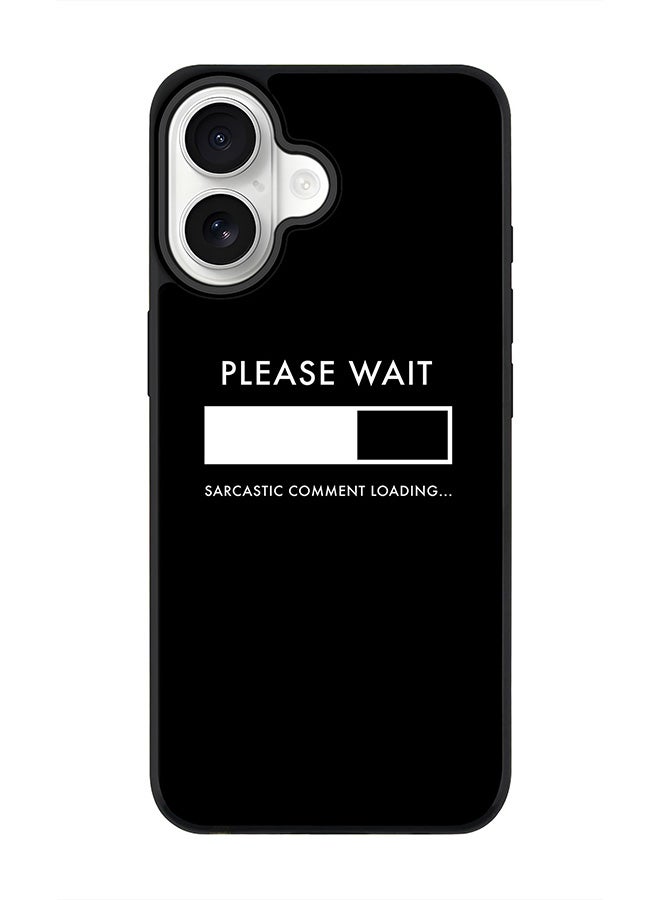 Stylizedd iPhone 17 Case, [Compatible with MagSafe] Slim Magnetic cover Phone Case iPhone 17 -Please Wait - Image 1