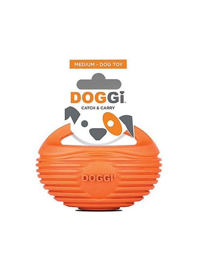 Doggi Medium Rugby Ball Dog Toy