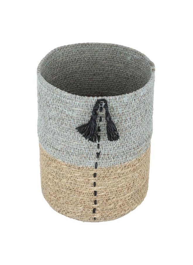 Alsaif India Wicker Storage Basket 21 Cm Beige  - Image 2
