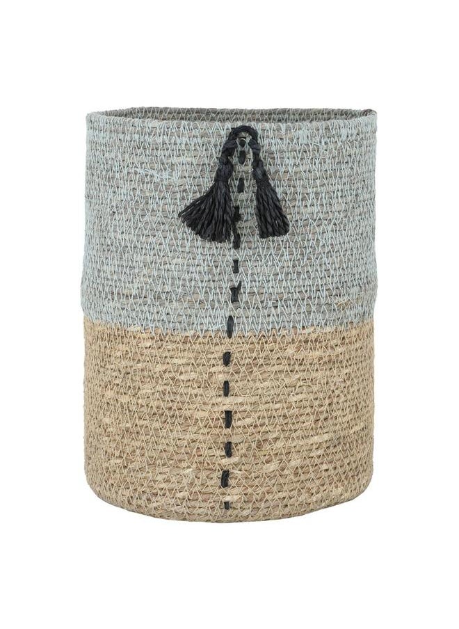 Alsaif India Wicker Storage Basket 21 Cm Beige  - Image 1