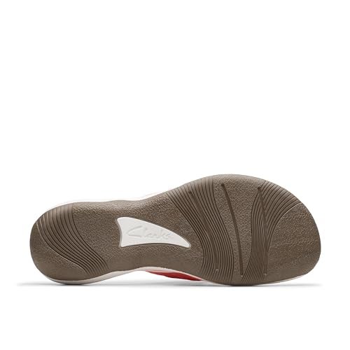 Clarks Women's Breeze Sea Flip-Flop, Multicolor Synthetic, 8 - Image 4