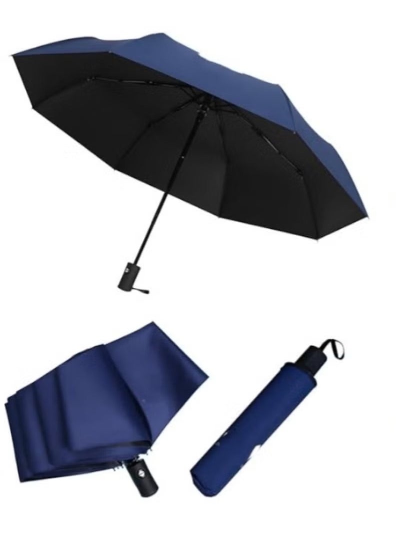 Huitich Fully Automatic Dual-Purpose Umbrella Midsummer Blue - Image 1