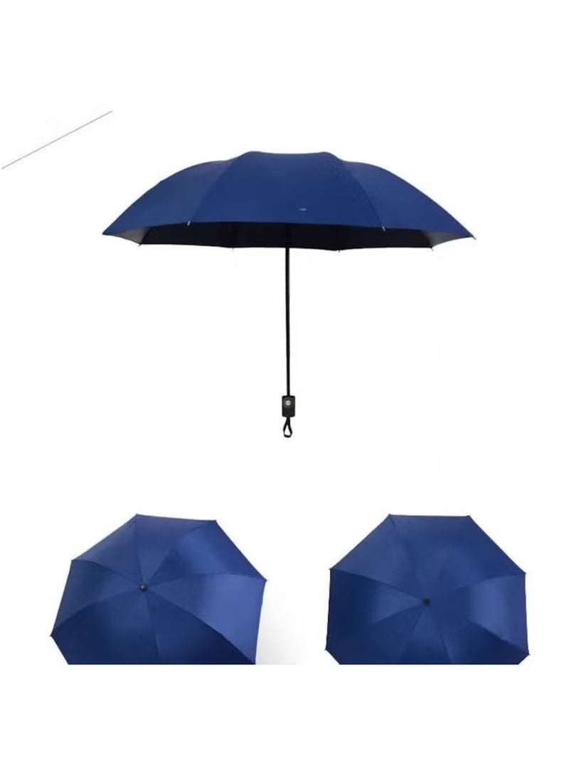 Huitich Fully Automatic Dual-Purpose Umbrella Midsummer Blue - Image 3