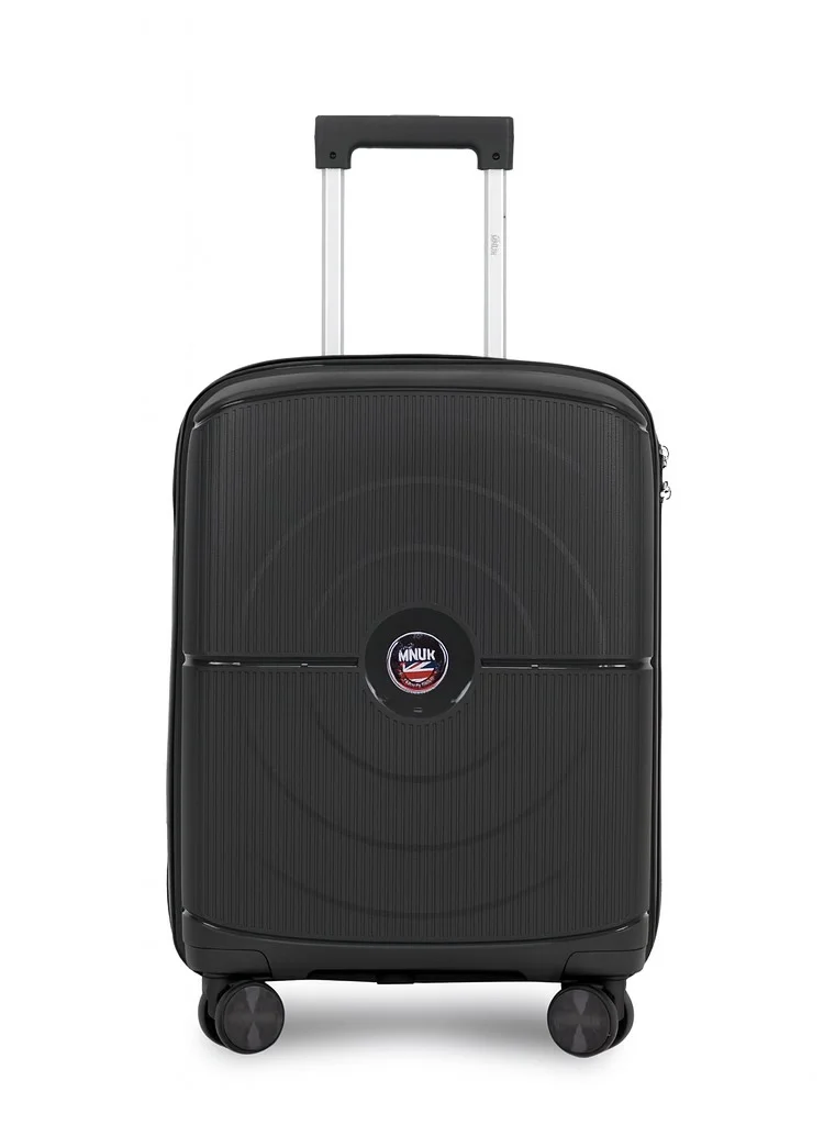 منيك طقم حقائب سفر بريميو  قطع | حقائب ترولي صلبة من البولي بروبلين | بعجلات مزدوجة  درجة | مقاس الكابينة  بوصة، متوسط  بوصة، كبير  بوصة | أسود