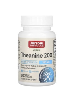 jarrow formulas Jarrow Formulas, Theanine 200, 200 mg, 60 Veggie Capsules 