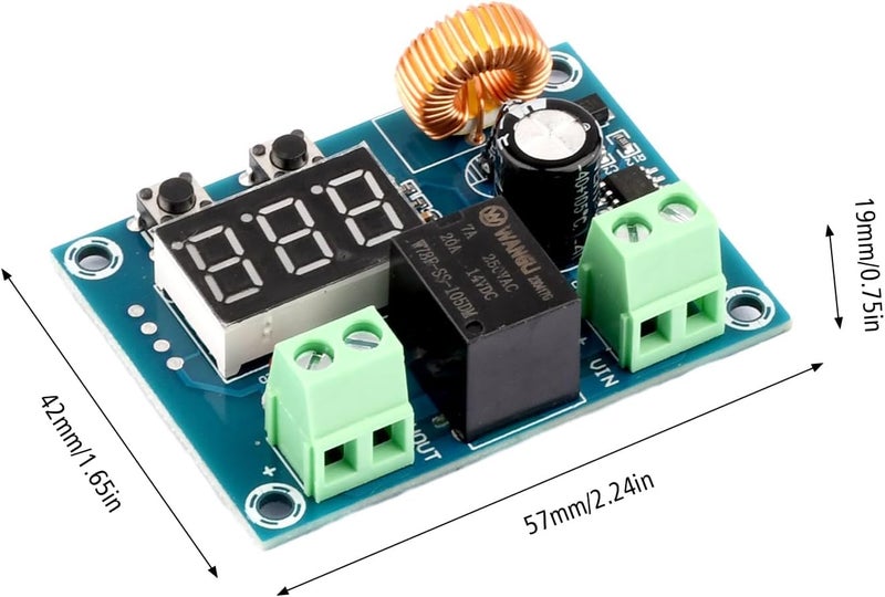 FORIOT 2Pcs XH-M609 Voltage Protection Digital Display Switch Module DC 12V-36V Low Voltage Disconnect Protection Over Discharge Protection Module - Image 2