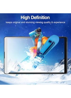 Procases 2 Pack Screen Protector For Galaxy Tab A7 Lite 8.7 Inch 2021 T220 T225 T227 Tempered Glass Screen Film Guard For Galaxy Tab A7 Lite 8.7 Inch 2021 Release Sm T220 Sm T225 Sm T227  - Image 3