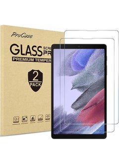 Procases 2 Pack Screen Protector For Galaxy Tab A7 Lite 8.7 Inch 2021 T220 T225 T227 Tempered Glass Screen Film Guard For Galaxy Tab A7 Lite 8.7 Inch 2021 Release Sm T220 Sm T225 Sm T227  - Image 1