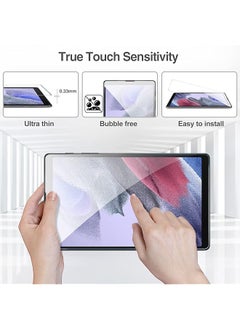Procases 2 Pack Screen Protector For Galaxy Tab A7 Lite 8.7 Inch 2021 T220 T225 T227 Tempered Glass Screen Film Guard For Galaxy Tab A7 Lite 8.7 Inch 2021 Release Sm T220 Sm T225 Sm T227  - Image 5