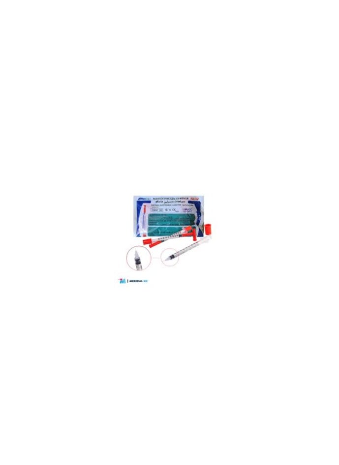 Masco mid - MASCO insulin syringes -10 pieces - Image 1