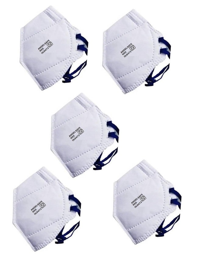 ANGELSAFE® Respirator Mask Industrial Face Mask N95 Pack of 5 Nos - Image 2