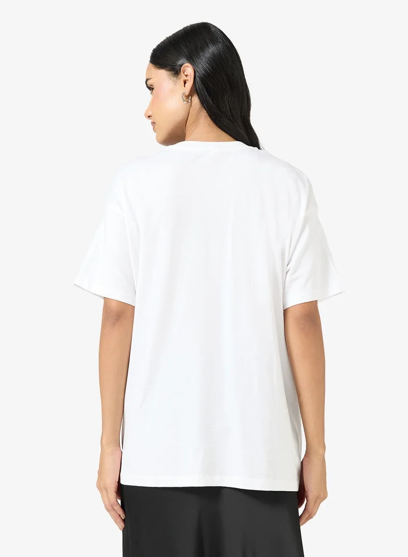 ONLY Printed Crew Neck T-Shirt