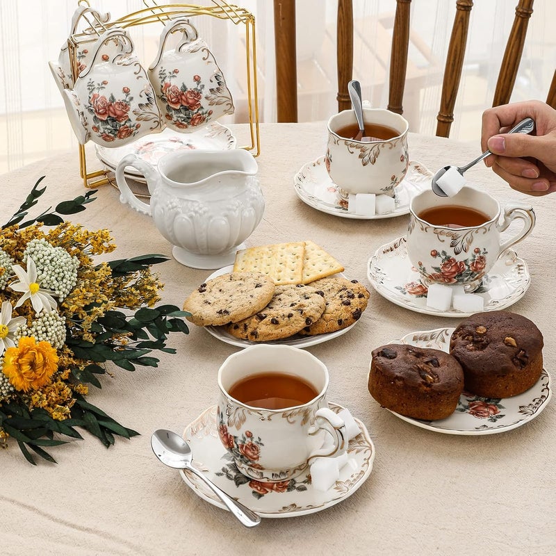 Hiware 6-Piece Demitasse Espresso Spoons, 4 Inches Stainless Steel Mini Coffee Spoons - Image 5