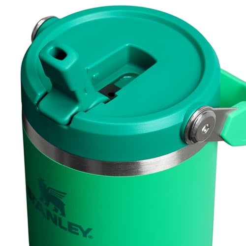 Stanley Stanley IceFlow 2.0 Flip Straw Tumbler with Handle 30 oz | Twist On Lid and Flip Up Straw | Leak Resistant Water Bottle | Insulated Stainless Steel | BPA-Free | Meadow - Image 2