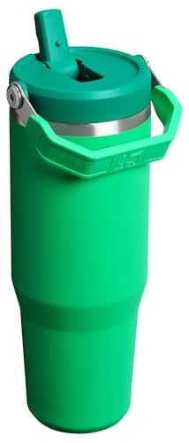 Stanley Stanley IceFlow 2.0 Flip Straw Tumbler with Handle 30 oz | Twist On Lid and Flip Up Straw | Leak Resistant Water Bottle | Insulated Stainless Steel | BPA-Free | Meadow - Image 3