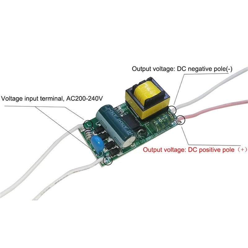 LED Driver 300mA Constant Current Power Supply Module 8W 18W 25W AC85 265V - Image 4