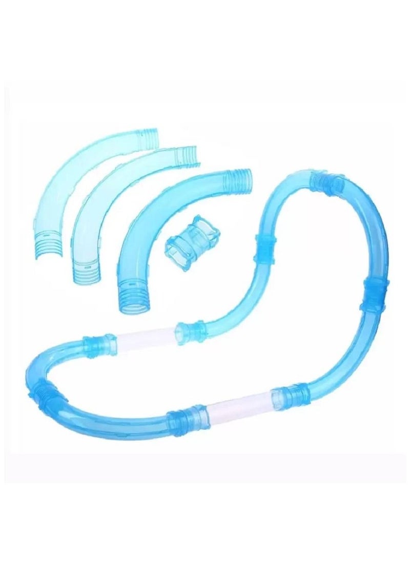 HONGYE - Crazy Speed Pipes Loop RC Car Track Racing In The Tubes Set Of 20 Pcs For Kids of 5 Years And Above - Image 1